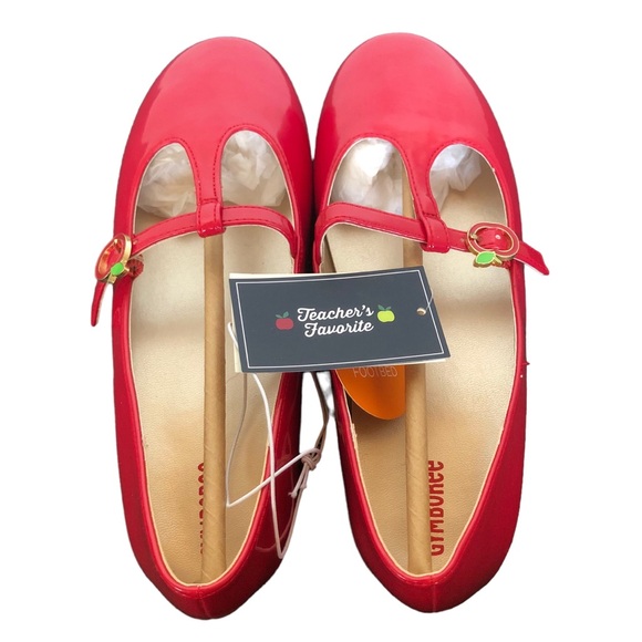Gymboree Red Apple T-strap Mary Janes size 3 - Picture 14 of 15